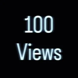 100 views