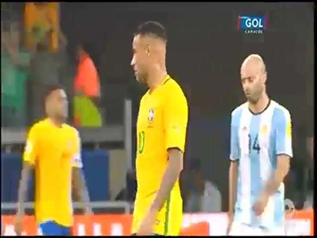 Brasil 3x0 Argentina - Eliminatorias Sudamericanas Rusia 2018 (Fecha 11) - Partido Completo - Caracol TV (2016)