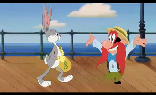 BUGS BUNNY IN BOARDWALK BUNNY
