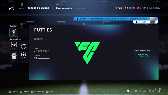 Clash Equipe • Futties 1 🆚️ Rayo Club 75