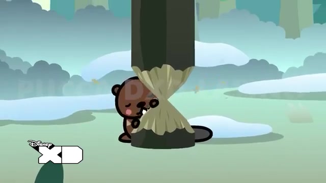 Pucca - Temporada 1 - Capítulo 19B (Buena Madera) - Español Latino - Disney XD