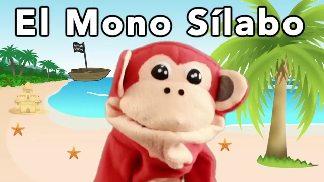 Sílabas pa pe pi po pu - El Mono Sílabo - Videos Infantiles - Educación para Niños