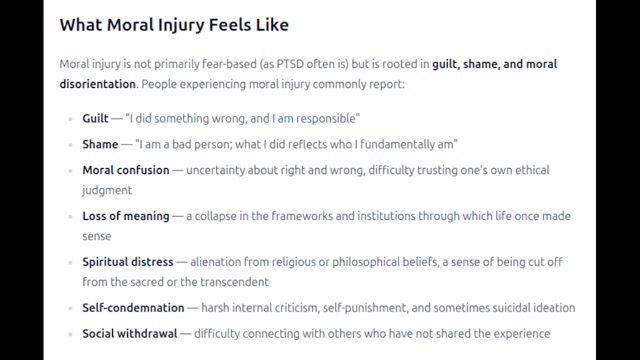 Moral Injury vs Burnout vs PTSD. The Contradictory Morality of Capitalism (from S4A Livestream 133)