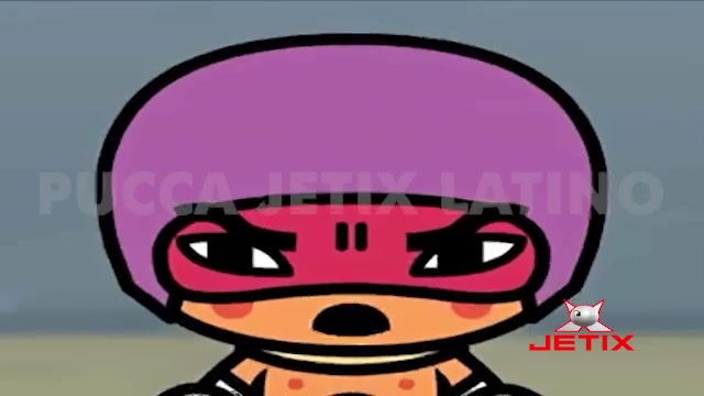 Pucca - Temporada 1 - Capítulo 17C (El Vengador Descamisado) - Español Latino - Jetix
