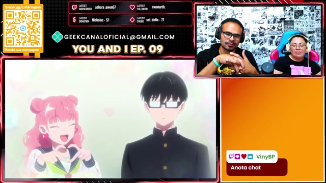 React de you and I EP 9 é 10