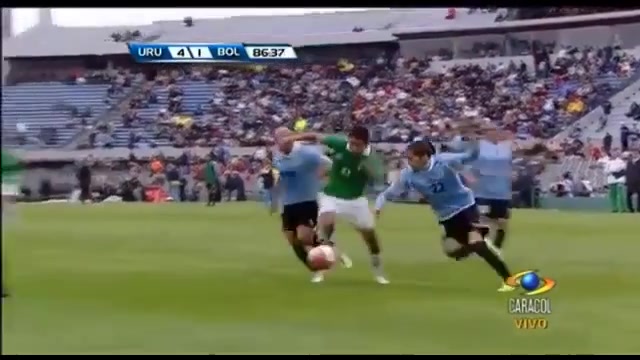 Uruguay 4x2 Bolivia - Eliminatorias Sudamericanas Brasil 2014 (Fecha 1) - Goles - Caracol TV (2011)