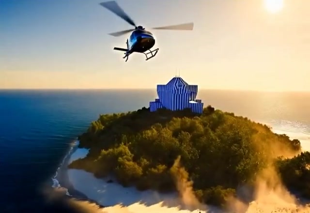 George Floyd goes to Epstein's island