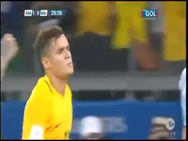 Brasil 3x0 Argentina - Eliminatorias Sudamericanas Rusia 2018 - Goles - Caracol TV (2016)
