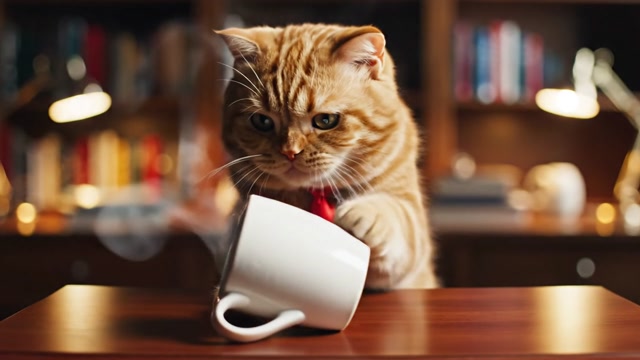 When The Cat Runs The Office Better Than You 🐱💼 #AI