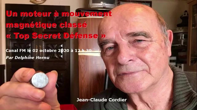 Le Moteur à Mouvement Magnétique M3 de Jean-Claude Cordier