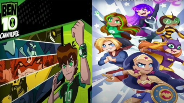 Ben 10 en Dc super hero girls cap 1