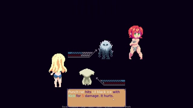 Renpy Visual Novel Monster Battle Game