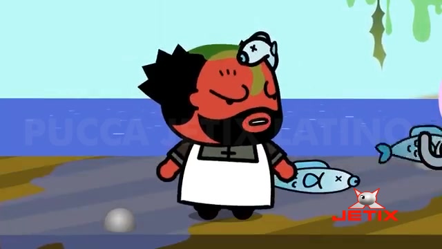 Pucca - Temporada 1 - Capítulo 25C (El Barbero de Soogavilla) - Español Latino - Jetix