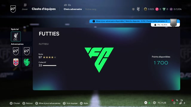 Clash Equipe • Futties 1 🆚️ Club 75 LigaF