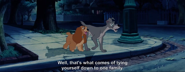 Lady And The Tramp 1955 (ENG Subtitles)