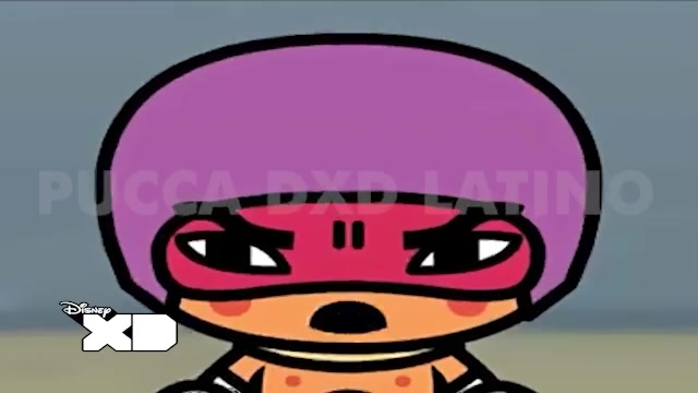 Pucca - Temporada 1 - Capítulo 17C (El Vengador Descamisado) - Español Latino - Disney XD