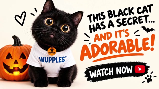 My Cat is Bad Luck 🎃🎵 #wuppleshalloween 5