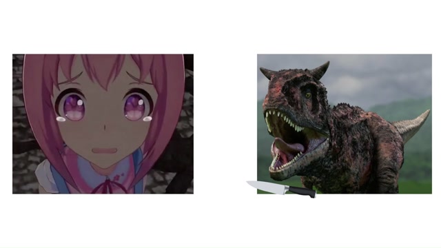 O CARNOTAURO TORO COM A HARU URARA: