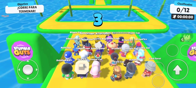 Jugando stumble guys #1