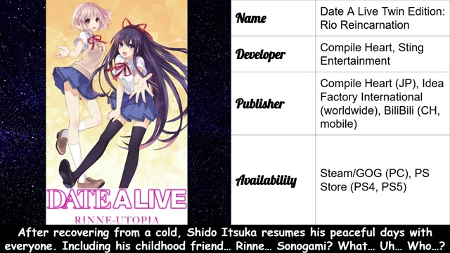 VN Spotlight - Date A Live: Rinne Utopia