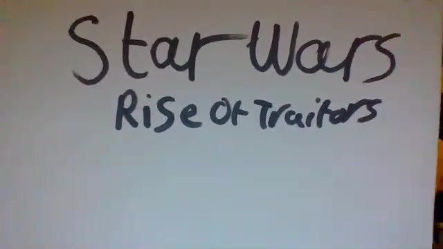 a skidsyanimation the starwars Rise of Traitors