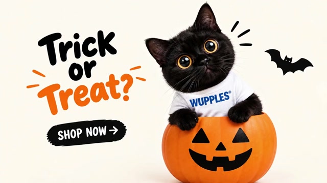 Midnight Cat 🎃🎵 #wuppleshalloween 10