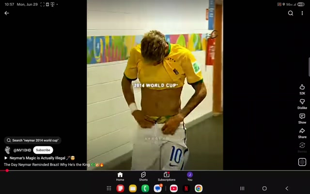 If he just won the world cup 🏆