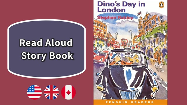 A1 | Dino's Day in London – Penguin Readers | Read Aloud English Books | Story Book