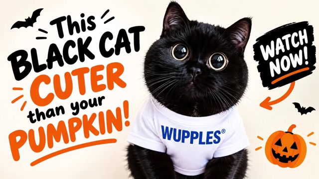 Whiskers in the Dark 🎃🎵 #wuppleshalloween 2