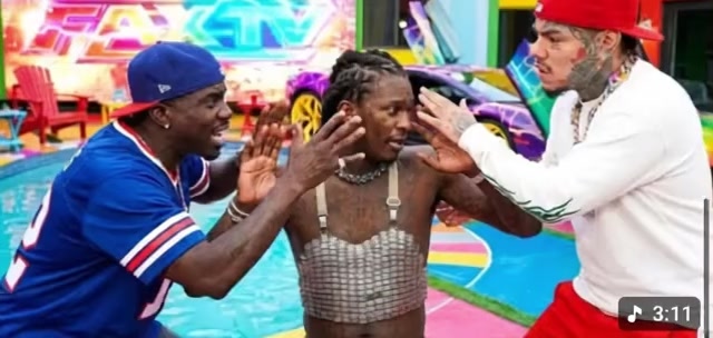 YOUNG THUG VS 6IX9INE (FULL FIGHT)