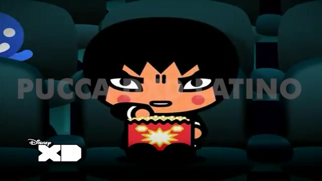 Pucca - Temporada 1 - Capítulo 15A (Caos Cinematográfico) - Español Latino - Disney XD