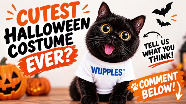 Meow Meow Meow 🎃🎵 #wuppleshalloween 4