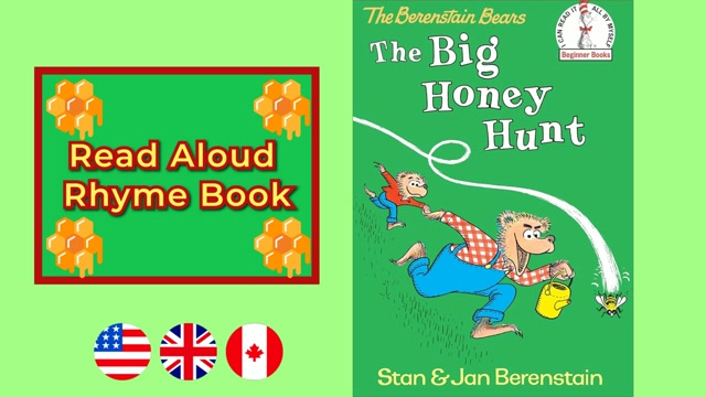 A2 | The Big Honey Hunt – The Berenstain Bears | Read Aloud English Books | Rhyme Book