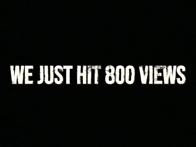Thank you for 800 views