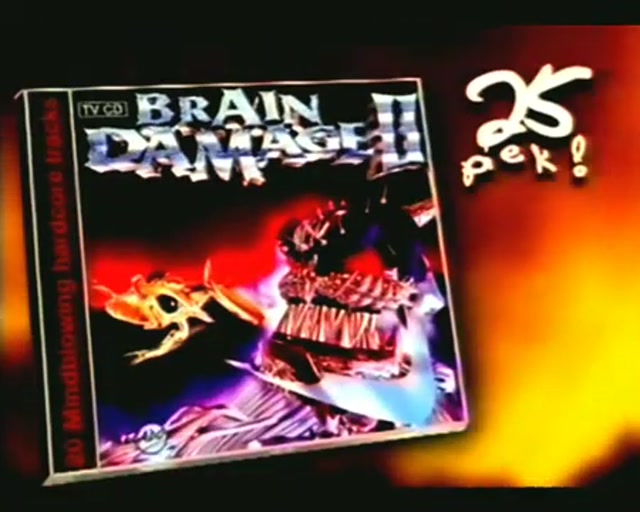 IO, DJANGELRAVE =Io Valerio Cattaneo Presents : BRIAN Damage II - TV Spot Double Cd  (2xCd) Commercial TV Reclame Original And Official Spot Reclame Hardcore Genre Discoteca Music Sound Dance !! !