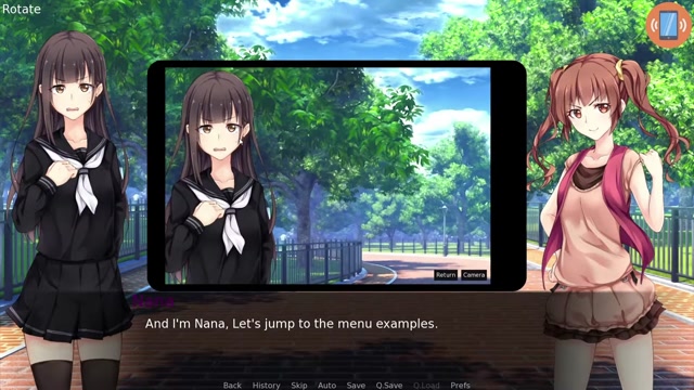 Renpy Visual Novel Magic Phone Camera App