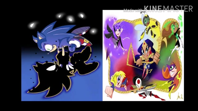 Sonic x en Dc super hero girls Cap 11
