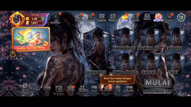 CEWEK TATO SAMURAI‼️Higgs Domino Mod Apk Terbaru X8 Spedeer Apk Bobby Ariyandi Terbaru Versi 2.79