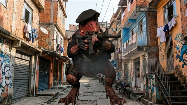 Capitão Ceratossauro em Tropa de Elite