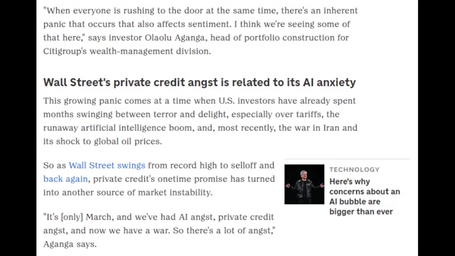The Private Credit Bubble That Could Bring Down Global Markets (from S4A Livestream 133)