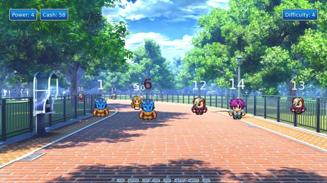 Renpy Visual Novel Run Clicker Minigame