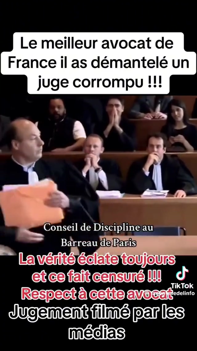 Le meilleur avocat de France il as démantelé un juge corrompu