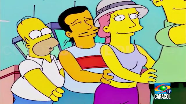Los Simpsons - La Familia Simpsons Llegando al Hotel en Río de Janeiro - Español Latino - Caracol TV (Años 2000)