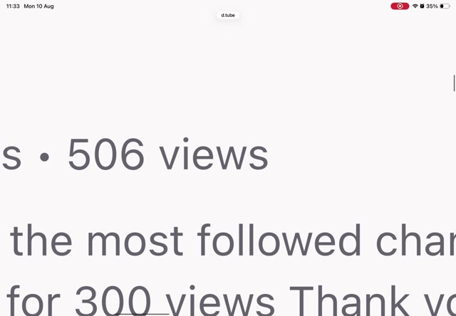 Thank you for 500 views