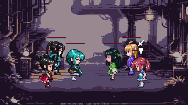 Renpy Visual Novel RPG Battle Game