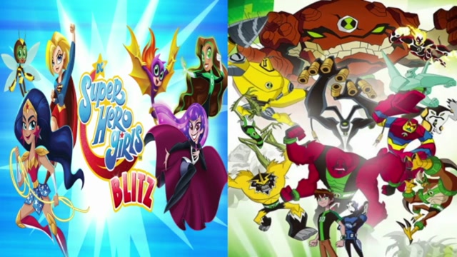 Ben 10 en Dc super hero girls cap 2