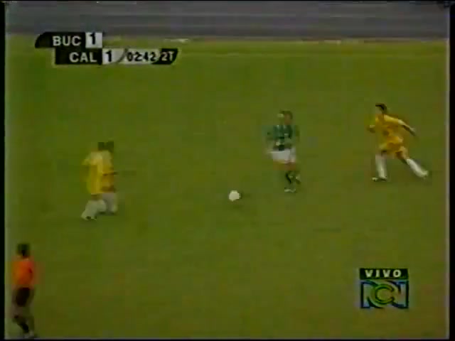 Atlético Bucaramanga 1x2 Deportivo Cali - Copa Mustang Finalización 2002 (Cuadrangulares Semifinales - Grupo A - Fecha 6) - Goles - Canal RCN