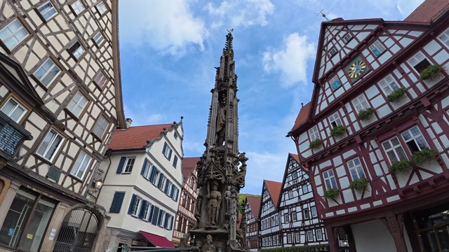 Visiting Bad Urach, the health resort on the Swabian Alb.