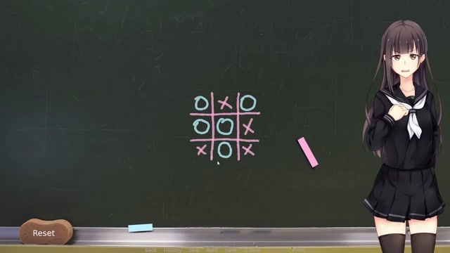 Renpy Visual Novel Tic-Tac-Toe Game