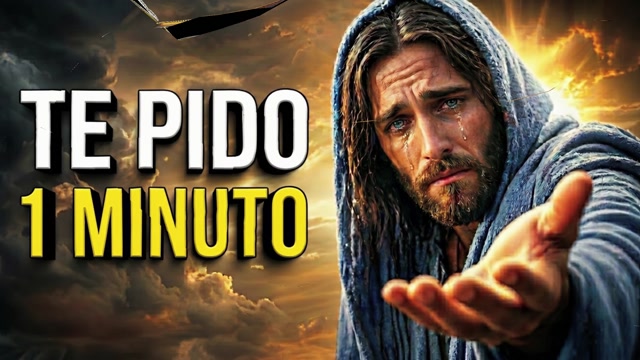 Jesús dice: Te Pido Solo Un Minuto | Mensaje de Dios